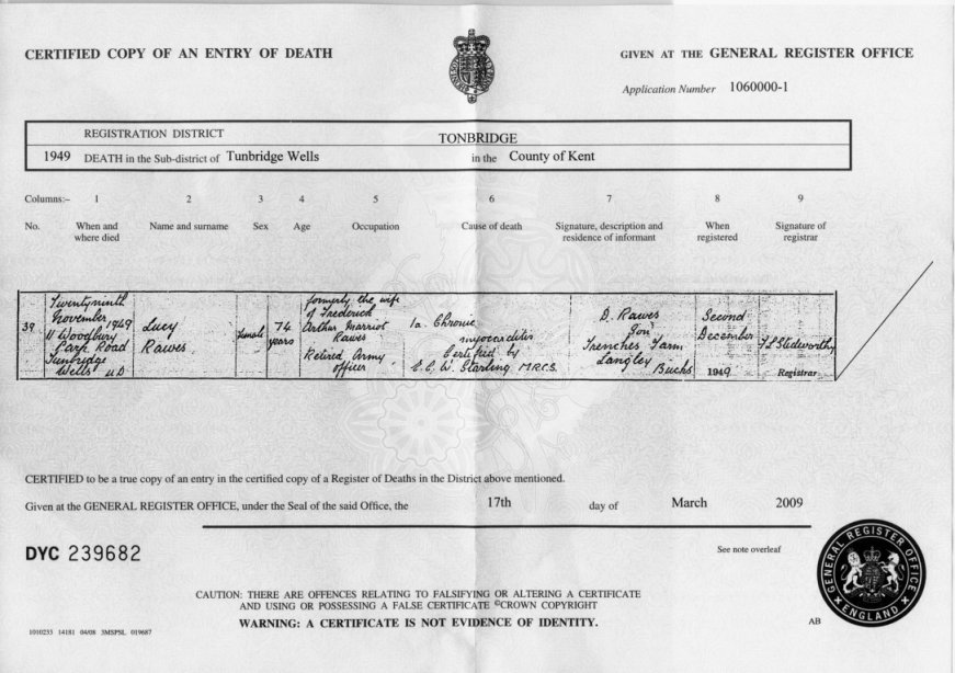 Where Is The Serial Number On A British Birth Certificate